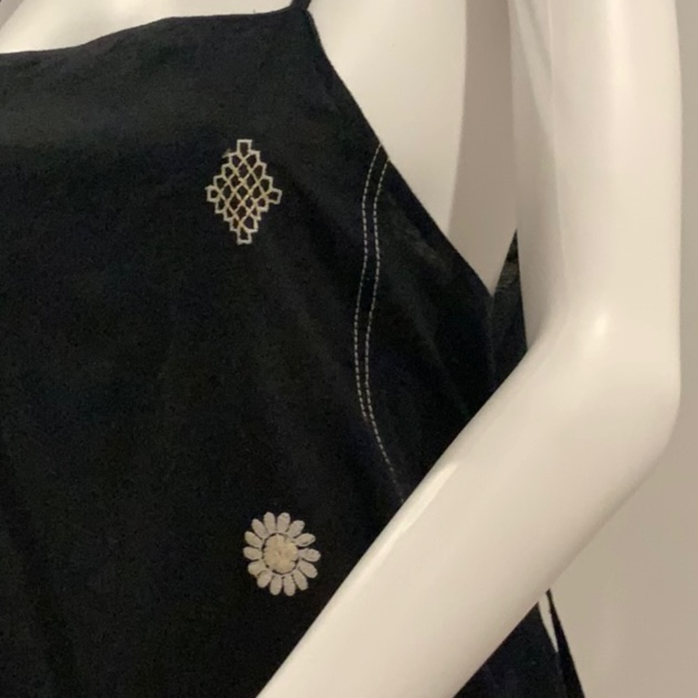 Black Spaghetti Strap Maxi Gown